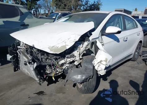 2017 Hyundai Ioniq Ev Limited z USA, uszkodzony, nr VIN KMHC85LH0HU018907